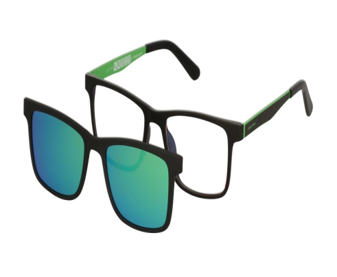 Solano Kinderbrille für Jungs mit Sonnenbrillenclip 90112 D 48