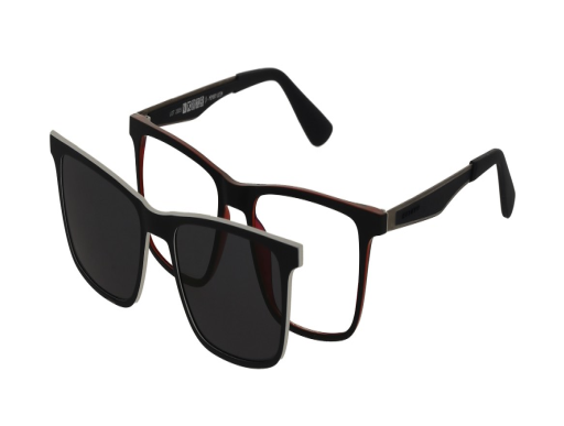 Solano kleine Herrenbrille mit Sonnenbrillenclip 90129 A 50