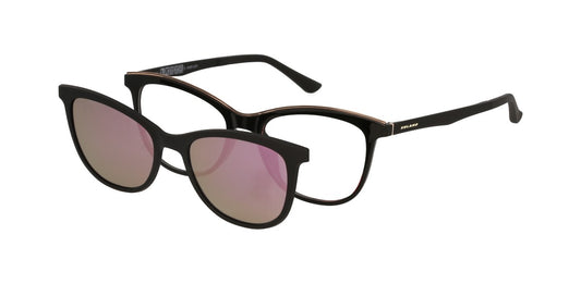 Solano Frauenbrille mit Sonnenclip 90125 A 52